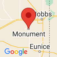 Map of Monument, NM
